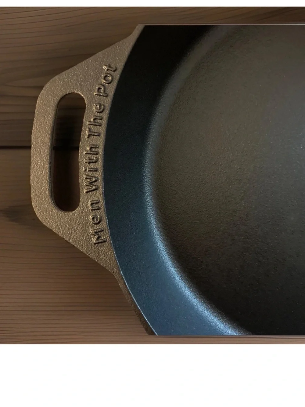 Cast Iron Skillet Pan - Black - Unbranded